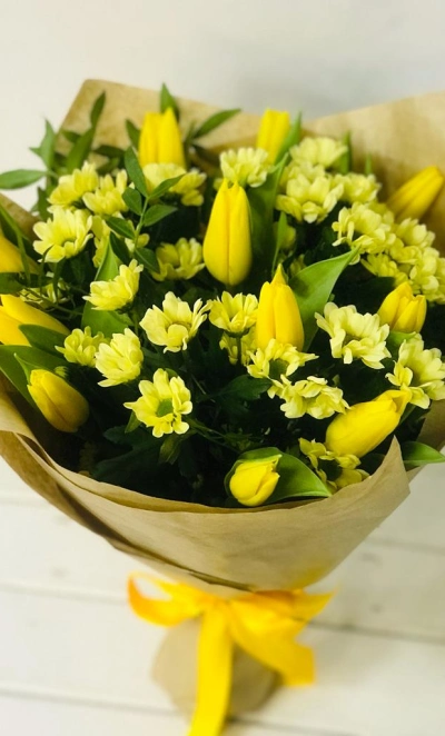 Букет «Солнечная весна»