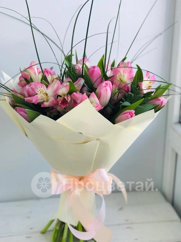 Букет "Розовое чудо"