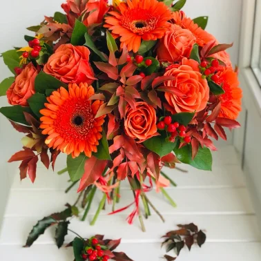 Букет «Огненное очарование»