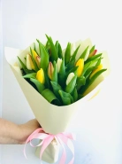 Букет "15 тюльпанов" 0