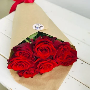 Букет «Розы в конверте»