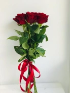 Букет из 7 красных роз 3