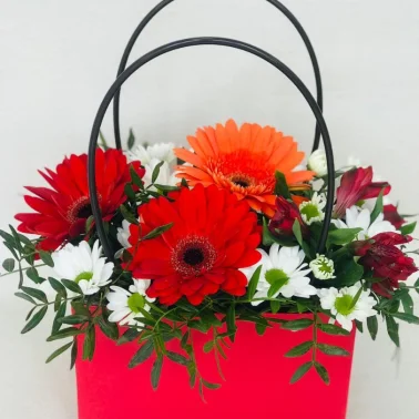 Сумочка «Цветочный шопинг»