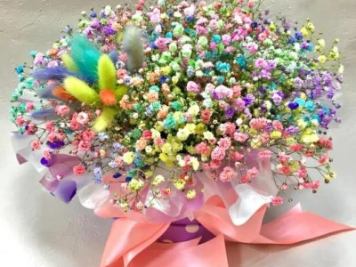 Шляпная коробка «Радуга»