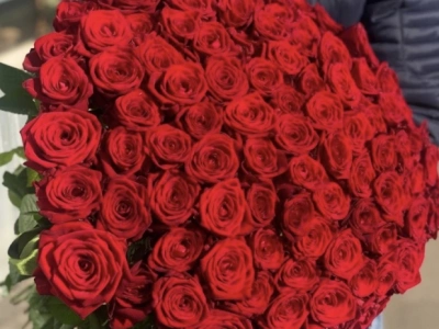 Букет «101 красная роза»